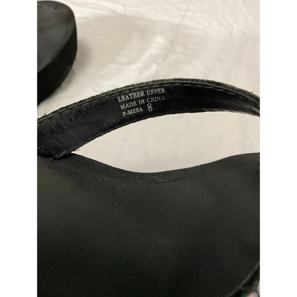 Women's Size 8 Yellow Box Bling Heeled Flip Flops - Picture 8 of 9